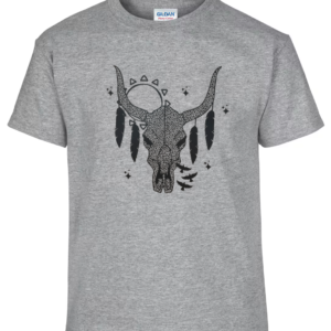 Boho Bull Skull Shirt